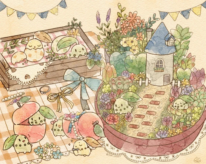 #2021年自分が選ぶ今年上半期の4枚
この辺りかな…絵本制作で忙しいけど、また小物や背景にこだわったイラスト描いていきたいです( *'꒳`* )🌷.* 