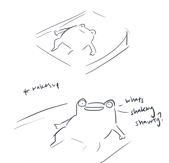 hey #benchtwtacademy i'm the frog that you'll dissect during science class 

creds: @snowdrop_rl 