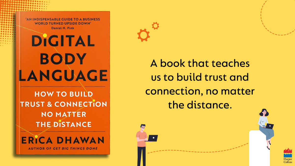 HarperCollinsIN's tweet image. #DigitalBodyLanguage by @ericadhawan is an important book in current times, that will reveal essentials tips to help you succeed in the virtual world.

To learn more, get your copy here: amzn.to/3xrFhdg