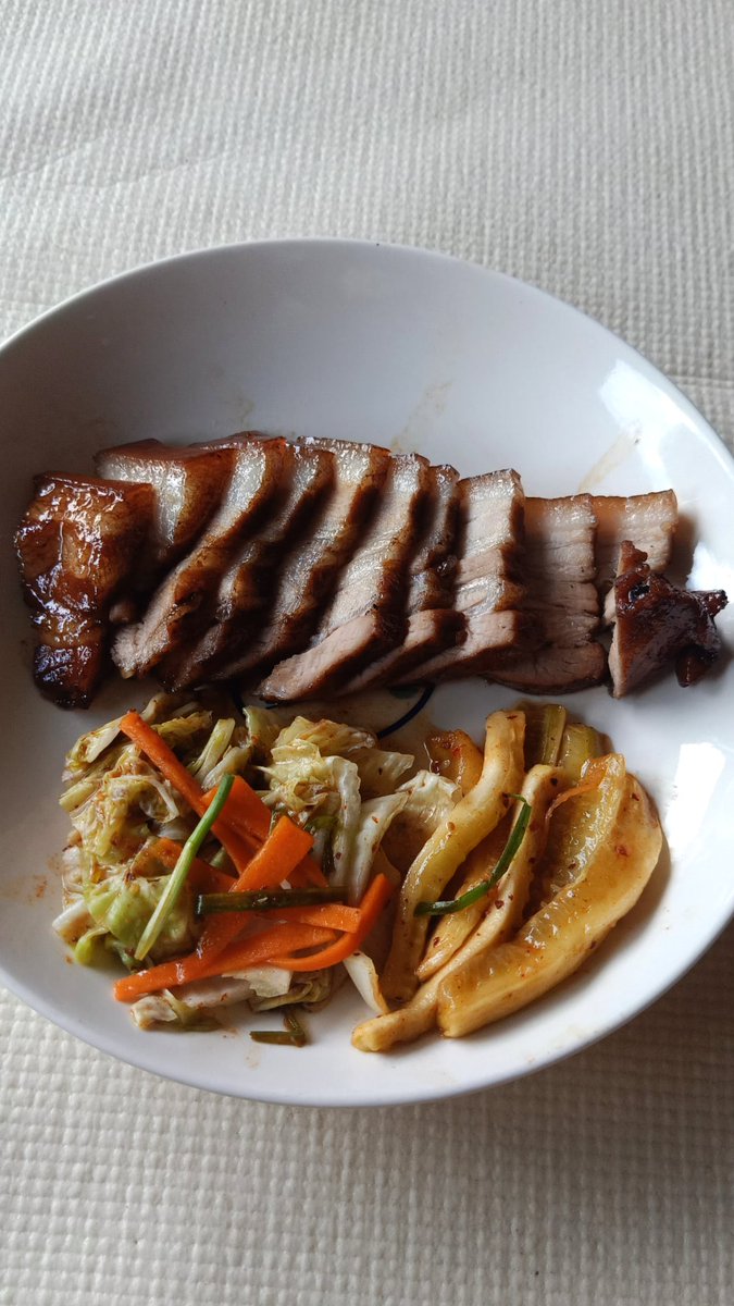 Babybird7for7's tweet photo. พึ่งได้ลองทำเมนูหมูต้มโค้กสูตรพี่แบม
ทำง่ายๆและอร่อยกินกับกิมจิรสชาติดีมาก😋☺️ #cookingBam #BamBam
#BamBam1A #GOT7 @BamBam1A @GOT7Official https://t.co/pHBzJRmvTe