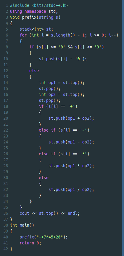 Day(25/100)
postfix operation using stack..
#100DaysOfCode  #scalerLearning   #scaler100DoC  #codewithscaler   #codechallenge   
@scaler_official