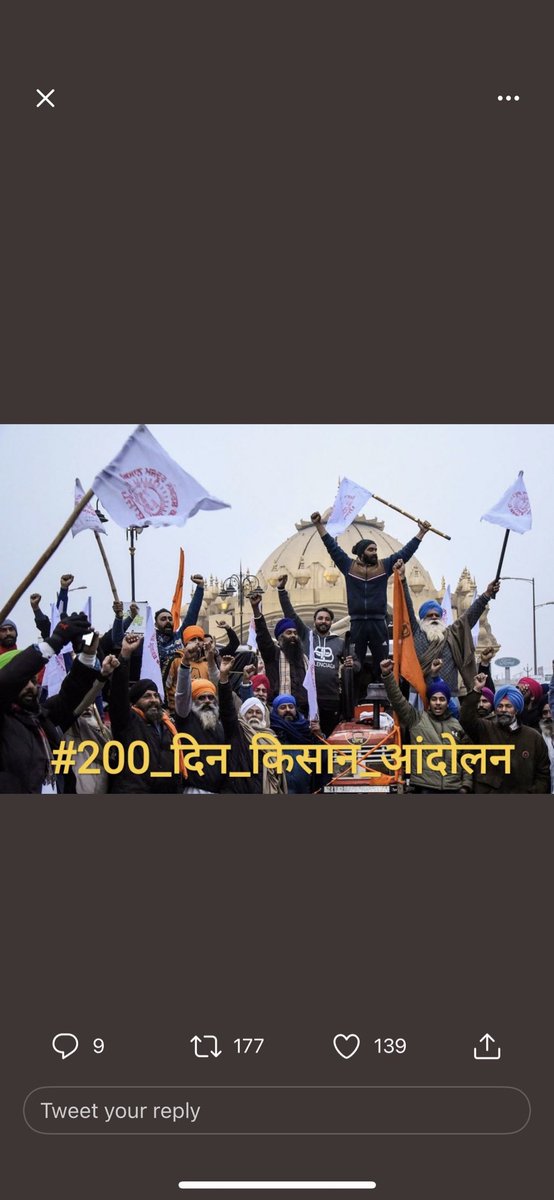 ParmeetBatth's tweet photo. #200_दिन_किसान_आंदोलन #TwitterStopHarassingFarmers https://t.co/ClxWOHBkH0