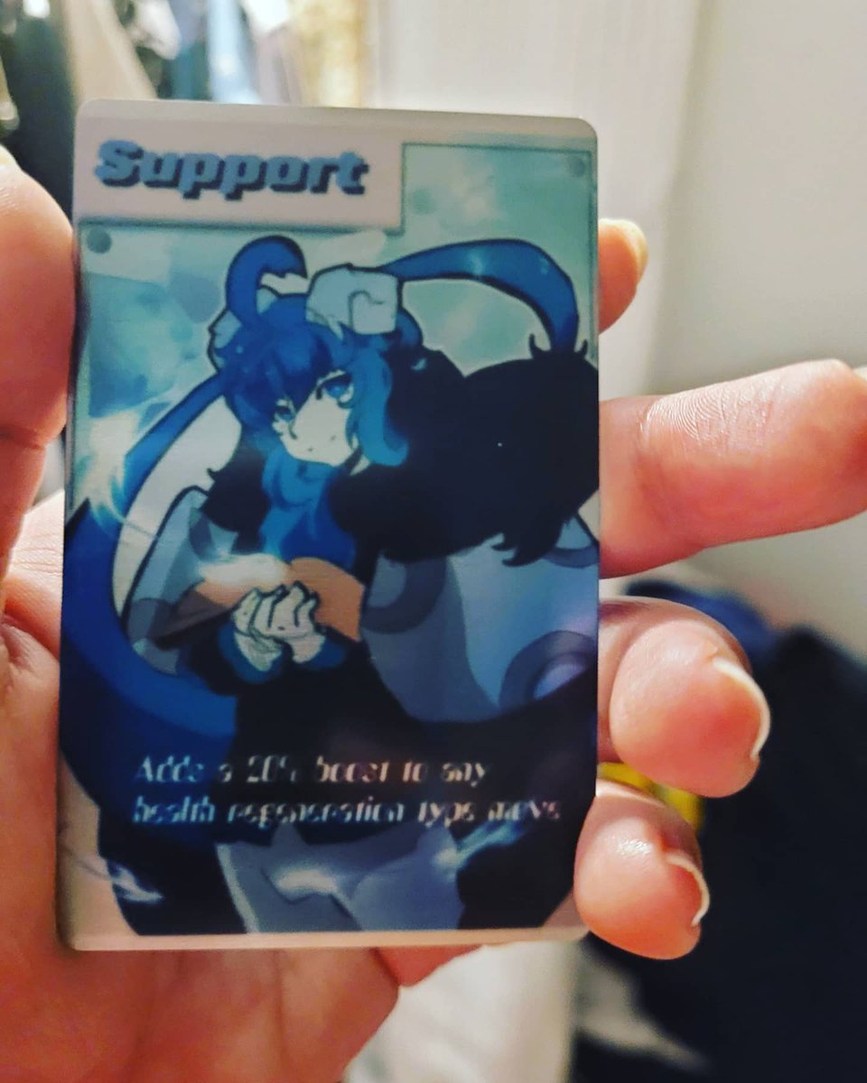 yureiikun's tweet photo. Making fake TCG Cards. 

#commissionsopen #anime #digitalart #Digital #blue #ArtistOnTwitter https://t.co/vRu48ERWwL