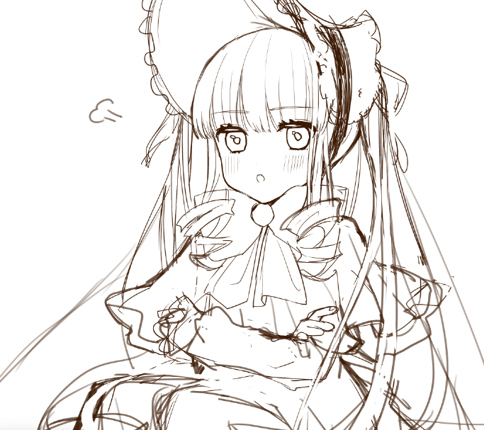 終わってないまま終わってしまった絵ばかり出てくる たまをのイラスト