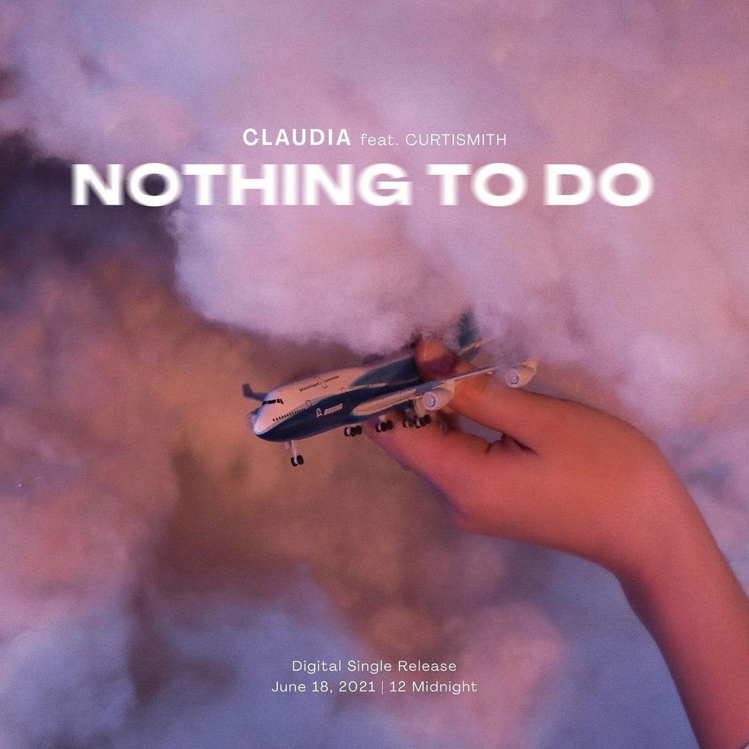 Claud9s's tweet photo. .@barrettoclaudia welcomes you with her debut single "Nothing To Do" released under Viva Records feat. @curtismito 💜

Dropping on June 18 (midnight) ✈️☁️ https://t.co/k2jMVVgWk1