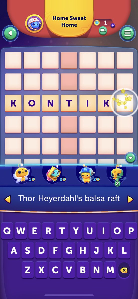 TinkerbellKas's tweet photo. @CHeyerdahl I was so excited to see this question today in a game I play :) https://t.co/8H6Doef98l