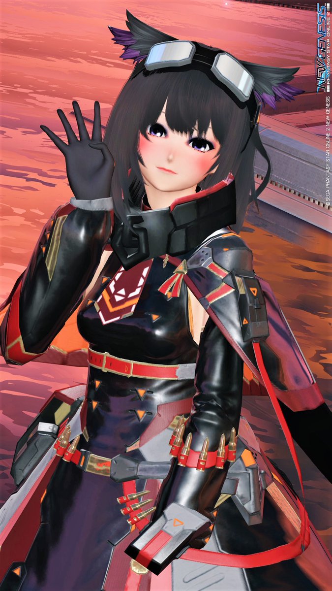 AsyurinPSO2's tweet image. 夕焼け色のSSが綺麗…！！🌇