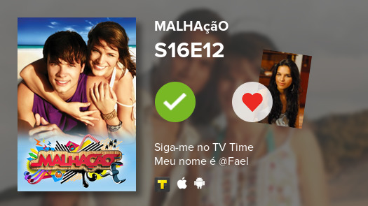 boydriguete's tweet photo. I've just watched episode S16E12 of Malhação! #malhao #tvtime https://t.co/YLypNEeZKz https://t.co/BitbDRrsan