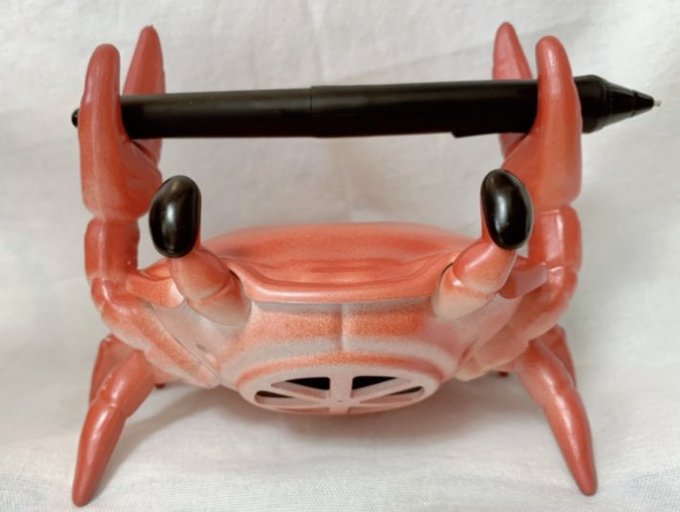 これです。
スマホじゃなくてペンタブのペン置きました🦀🦀 