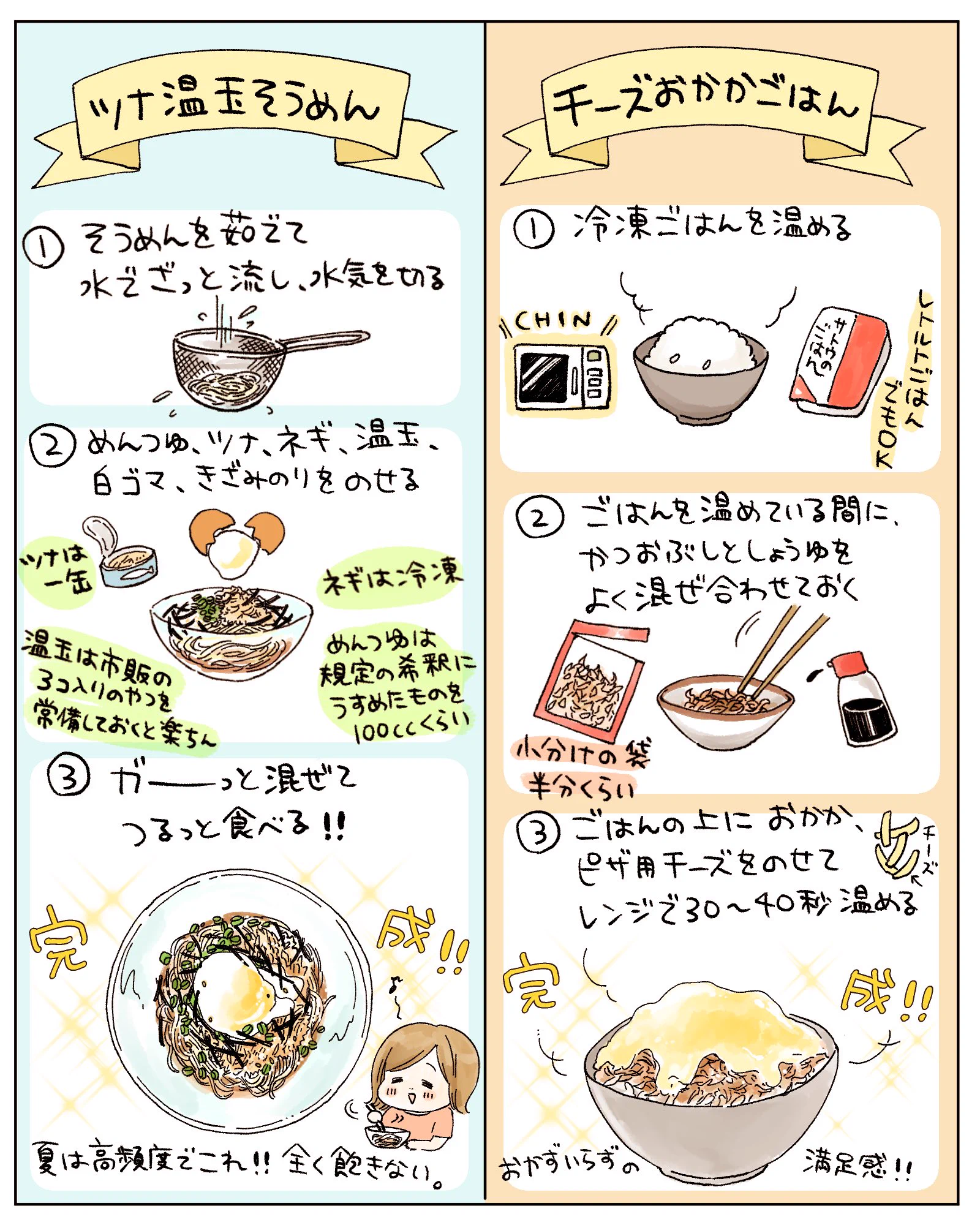インスタに自炊記録をしていると褒められるけど、あれはまやかし。良く食べる「〆切飯」はこちら。