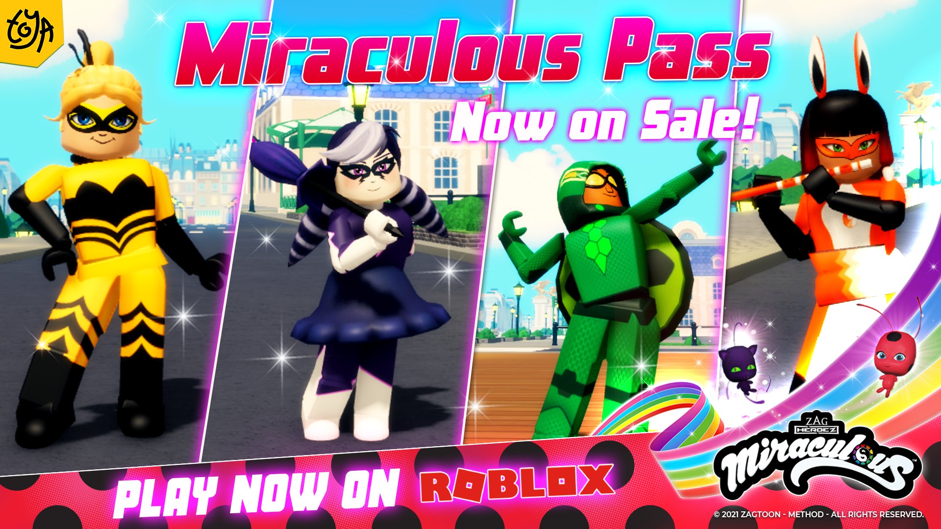 Toya Play on X: ✨Miraculous RP Update! ✨ 💕 New Super Power