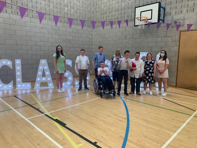 Our S6 Play Unified group, finishing the year in style at their S6 Graduation! We will miss all of you in Play Unified and around the school. Well done S6, we are very proud of you all #together #6years #classof21