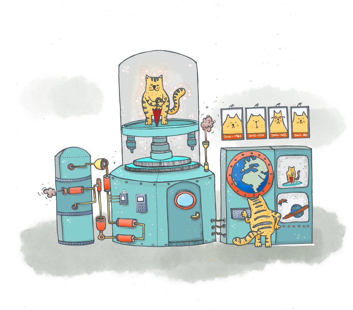 I am ready to go with my red umbrella.

instagram.com/p/BlVChqRnztY