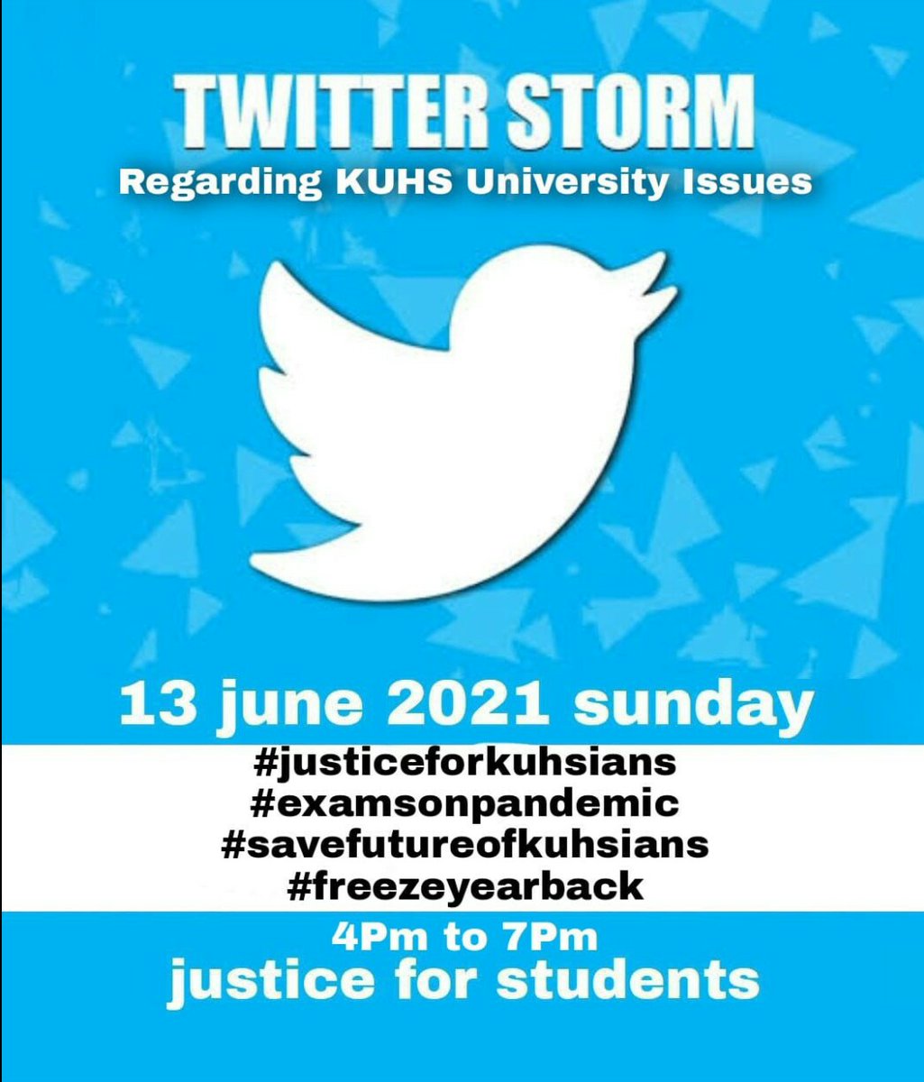 Rose__Davis's tweet photo. #justiceforkuhsians #freezeyearback #examsonpandamic #savefutureofkuhsians https://t.co/qmkLto3UAr