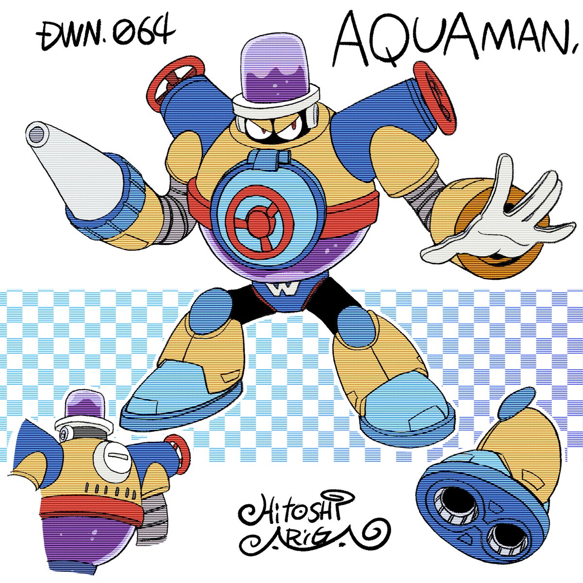 ロックマン8 フィギュア 消しゴム ボスキャラ&ロックマン付き 　塗装品 ロックマン8 フィギュア 消しゴム ボスキャラ&ロックマン付き