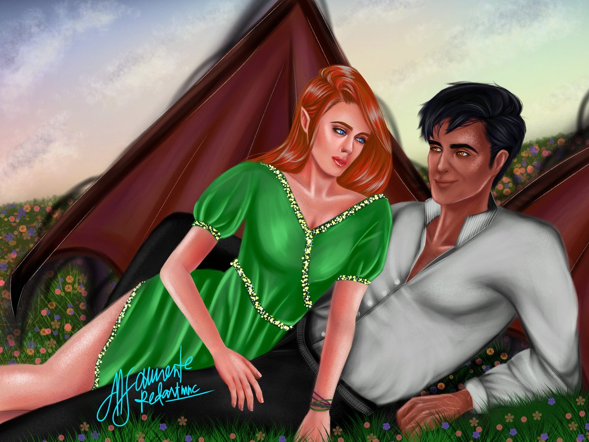redartmnc's tweet photo. #FilipinoCreators 🇵🇭😊 I love making book fanarts/illustrations! Mostly fantasy-romance genre ☺️ https://t.co/oP5Sh1HNCt
