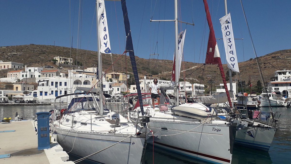 NOSyrou's tweet photo. Ολοκλήρωση της 50ης Σχολής Ιστιοπλοΐας Ανοικτής Θαλάσσης
https://t.co/VgOOszR260ολοκλήρωση-της-50ης-σιαθ/ https://t.co/p5ajALddjP