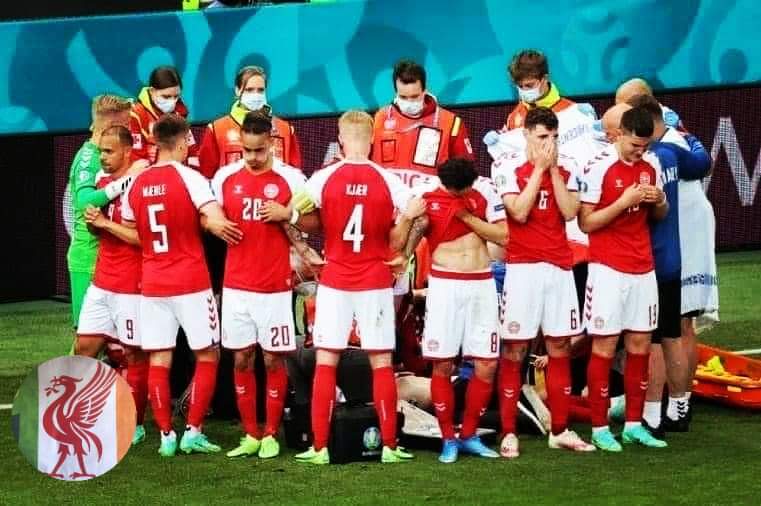 MusengeIgnatius's tweet photo. Our prayers are with you @ChrisEriksen8 
#🙏🙏 https://t.co/PwuOS4tIfT