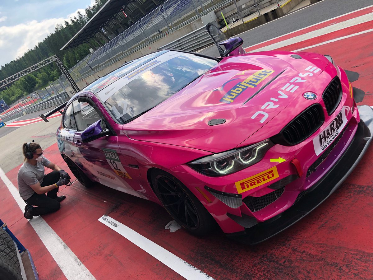 So cool to be racing <a href="/redbullring/">RBR</a> with <a href="/TeamDriverse/">Team Driverse</a> in this great <a href="/BMWMotorsport/">BMW M Motorsport</a> M4 GT4 at the #ADACGT4Germany! Race 2 at aprox 16.00 follow #SandraVanDerSloot and me live via the ADAC site! 💖💪🏼 #Diversity <a href="/burandomaritime/">Burando Maritime</a> #Revo