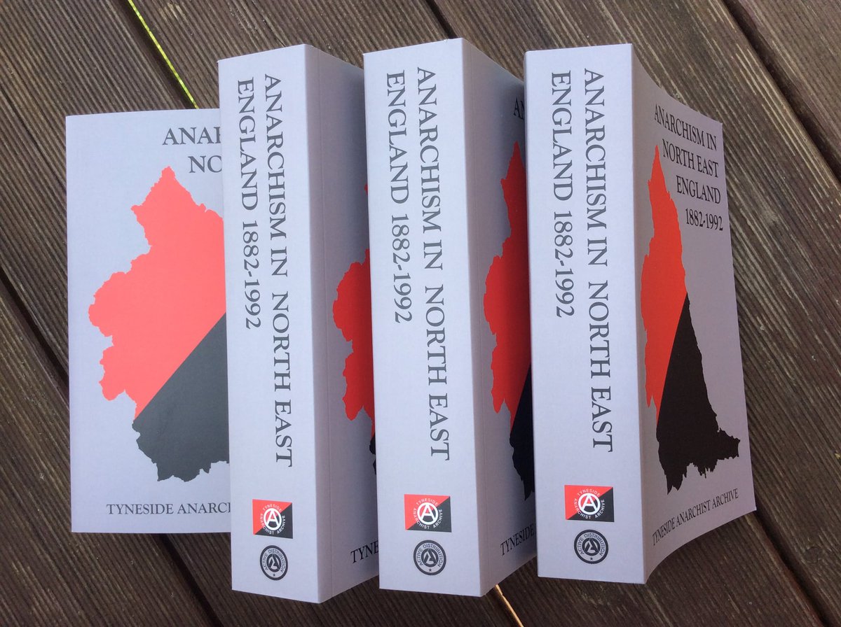 Take a look at this absolute tome! By our friends at Tyneside Anarchist Archive! We are proud to be a little part of a long history of anarchism in the region and we can't wait to read it! Get a copy soon from @Activedistro ! ⬛️🟥