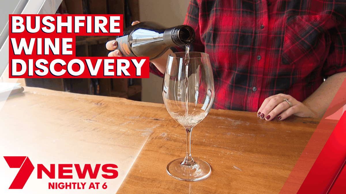 It was an unexpected victim of the Black Summer bushfires, thousands of tonnes of grapes ruined by the choking effects of smoke. youtu.be/DQKa65AH8Wc <a href="/tayloraiken_/">Taylor Aiken</a> #7NEWS