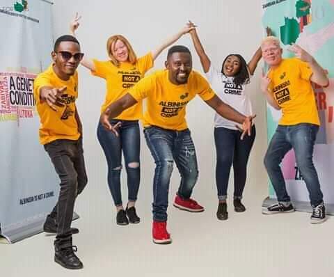 RonZedpride's tweet photo. Today every year is 
INT. ALBINISM AWARENESS DAY 
#IAAD2021  spread the LOVE💛💛💛
#albinismisnotacrime
#albinismisbeautiful https://t.co/QGk5IbnZcl