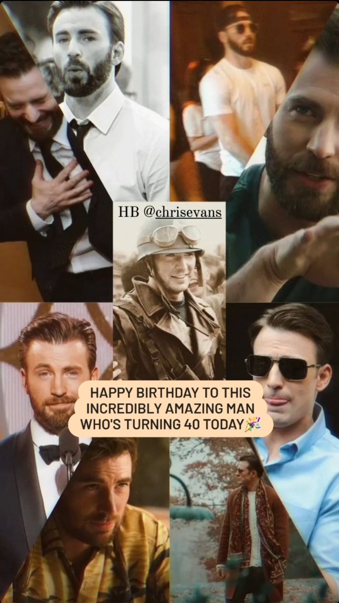 youfakebetch14's tweet photo. HAPPY BIRTHDAY CHRIS🎉🎉
@ChrisEvans https://t.co/y8v1H3w5FK