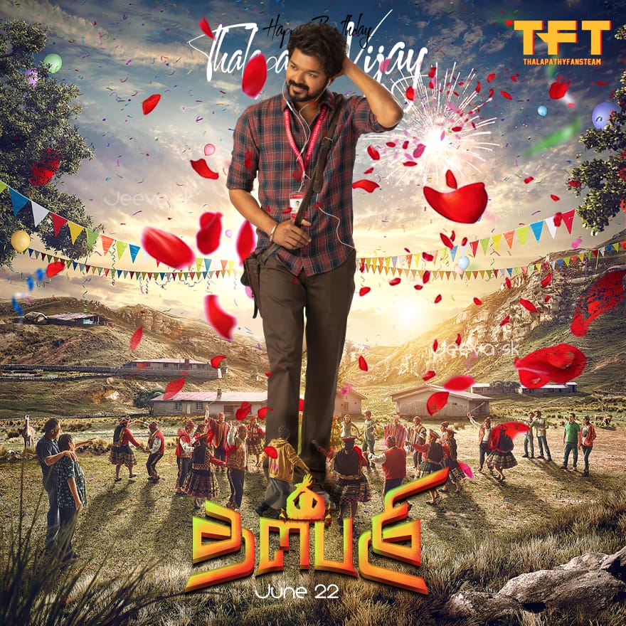 Unga_VijayTVK's tweet photo. Extremely Delighted To Unveil Our Special CDP For Thalapathy Vijay's 47ᵀᴴ Birthday. Advance Birthday Wishes Thalaiva With Loads Of Love &amp; Affection ! ☺️❤️

#Master | @ActorVijay | #Thalapathy65
#ThalapathyBDayFestival2021 https://t.co/FFOyPTq2vX