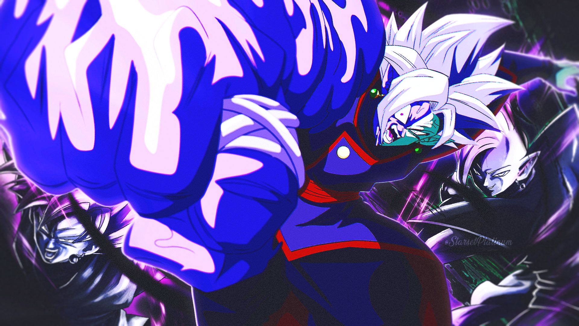 zamsufusion #gokublack #zamas #dokkanbattle #wallpaper | TikTok