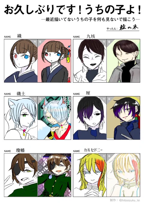 ありがとうございました〜〜〜〜
昔全部同じ方向じゃん!!!!!!!!!!(瀕死) 