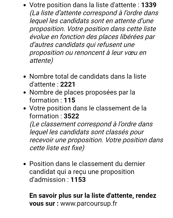 AffesRoua's tweet photo. que pensez vous ?
ça avance avec Minimum 50 places par jour 
#Parcoursup2021 
#Parcoursup https://t.co/uc5tdRR9w0