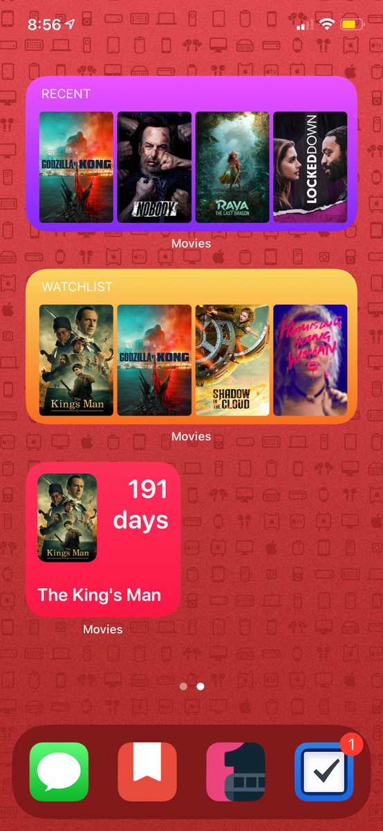 Cinema Time 2.0.3 is now out with widget support