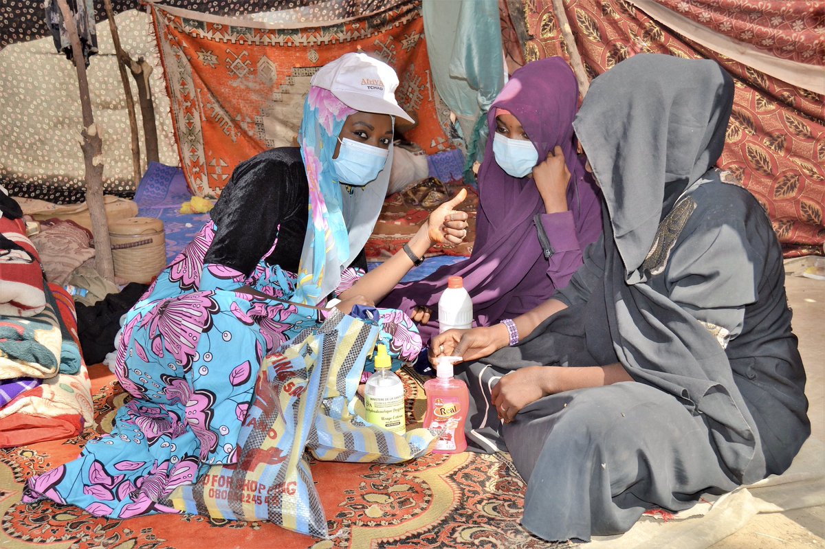 #StopDécrochage contribution de #AfriYAN Tchad pour le maintien des filles à l’école #StrongerTogether #SWEDD #PutYoungPeopleFirst