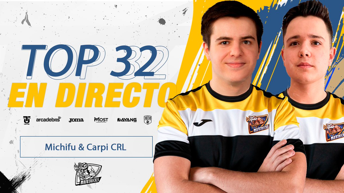 ¡CLASIFICADOS al TOP 32 MUNDIAL #CRL21 en este CRL Mensual 4! 🏆

🏹 @michifucr • $1000
🏹 <a href="/Carpi_CR/">Carpi</a> • $1000

🔴 EN DIRECTO la siguiente fase:
📺 twitch.tv/revolaimar

#MV3United #GoMV3 🖤💛