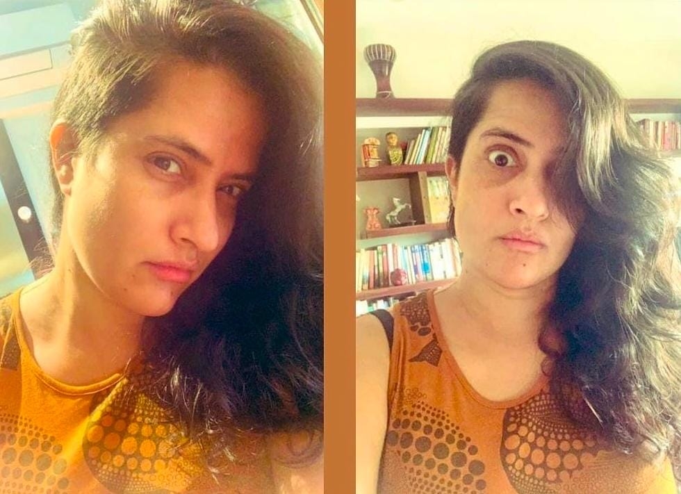 AbsoluteIndNews's tweet photo. Sona Mohapatra flaunts asymmetrical haircut
https://t.co/VHBoKo2vEN
@sonamohapatra #haircut #Singer #HairMajesty #supershort #oneside #love https://t.co/JZTjXEa8GF