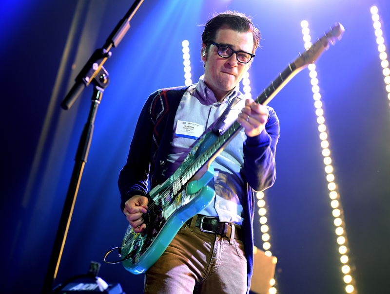 Thats right it is RIVERS CUOMO the leader singer of WEEZER happy birthday you fucker  