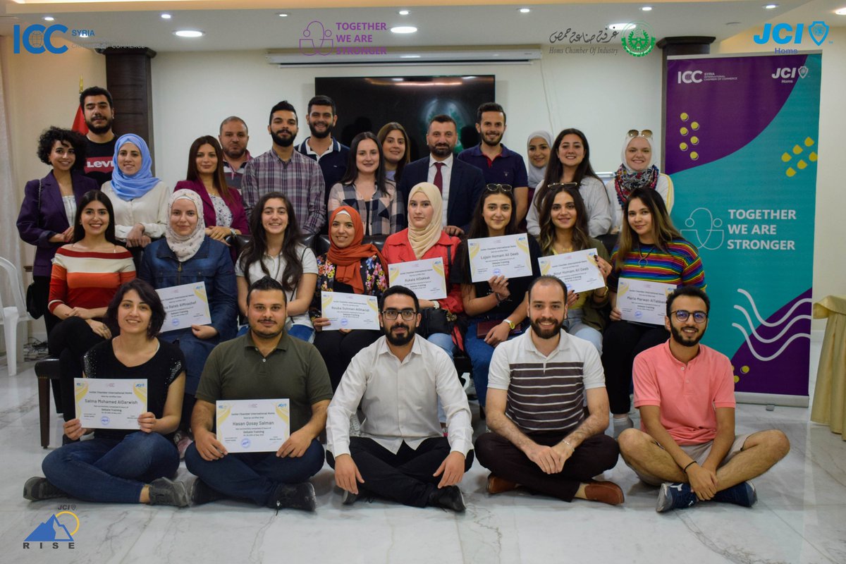 HomsJci's tweet photo. https://t.co/DB6cDSoP5S
#ChangeMakers
#ActiveYouth
#PeaceMakers
#BelieveInSyria
#TogetherWeAreStronger
#OneFuture
#RiseWithJCI
#JCI
#JCIWorld
#JCISyria
#JCIHoms
#IndividualArea
#Debate https://t.co/qmQTjpaTfQ