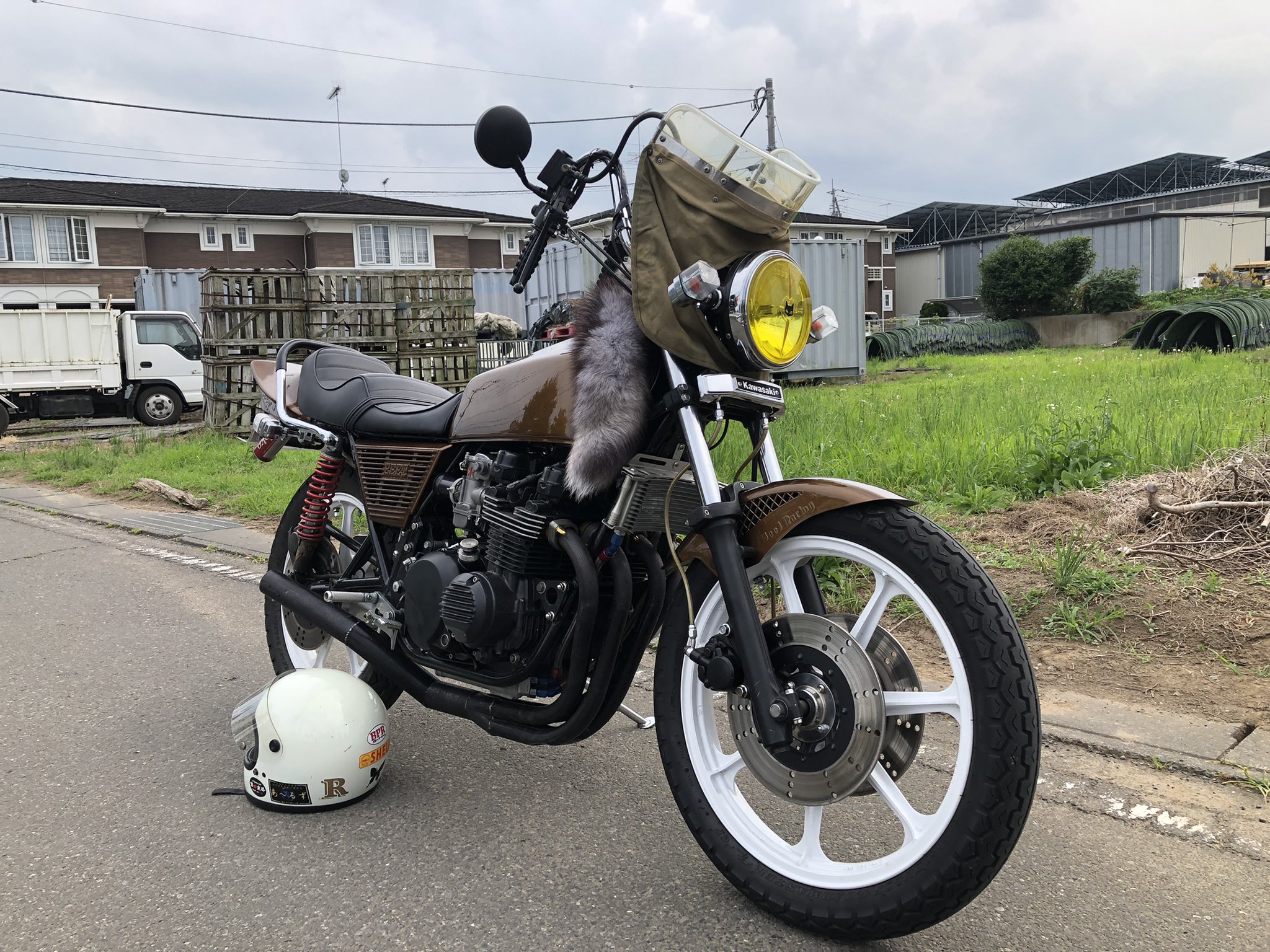 トロピカル絞り トロピカル ローリング絞りハンドルの通販 by xjr250rr's shop