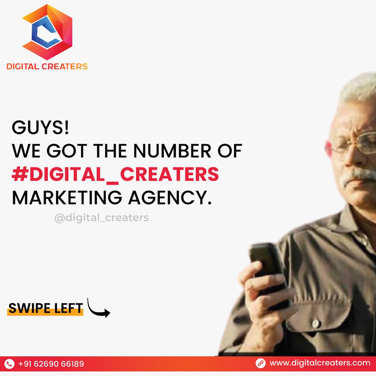 CreatersDigital's tweet photo. Need assistance in digital marketing?
Dial us for all the services related to digital marketing& let your business touch the heights of success.
Contact: +916269066189
#marketing #agency #digitalcreaters #digitalmarketing #socialmedia #videoediting #emailmarketing #DC #digital https://t.co/MYPfrZap31