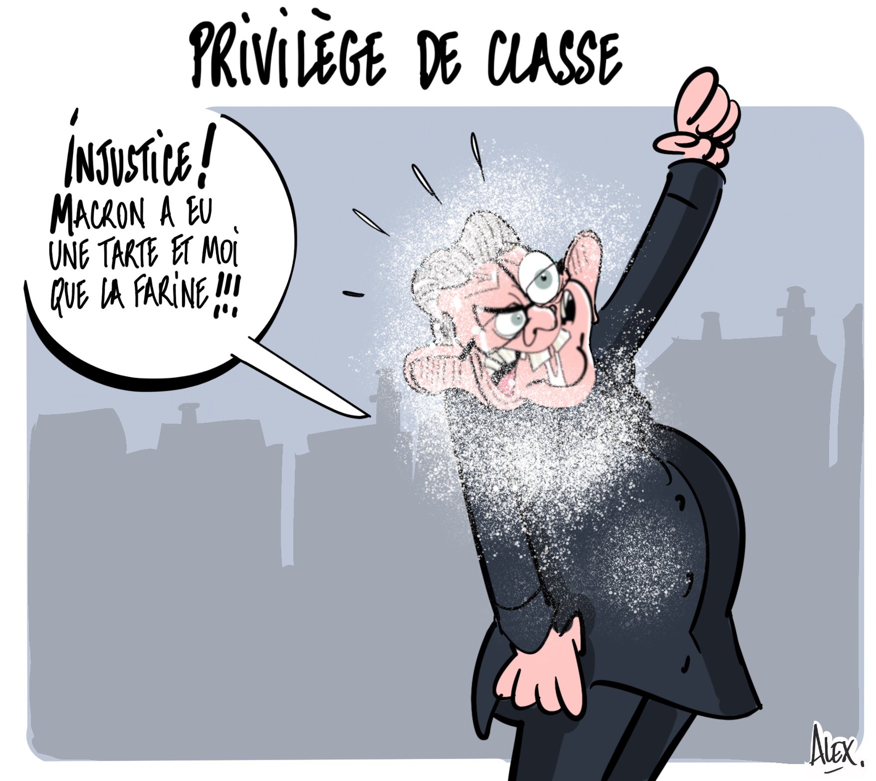 Mélenchon enfariné : des travaux d'intérêt général requis contre les prévenus E3wEarHWUAEw8UZ?format=jpg&name=large