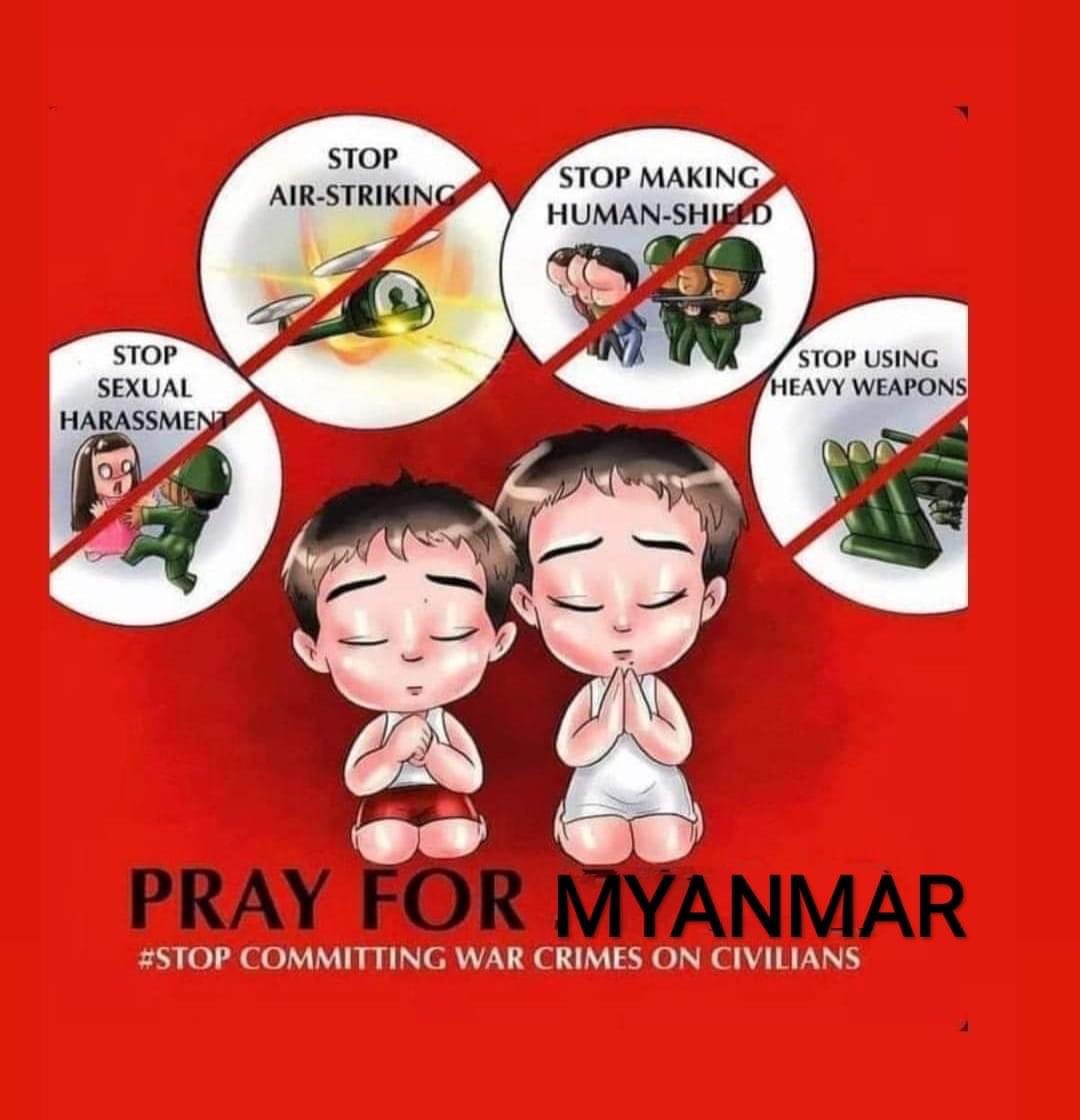 တောင်းဆုလေးတွေပြည့်ဖို့ ယုံကြည်ချက်၊ အချိန်နဲ့ ကိုယ်တိုင်ပါဝင်မှုလေးတော့ အားစိုက်သင့်တာပေါ့
#WhatsHappeningInMyanmar #June13Coup
