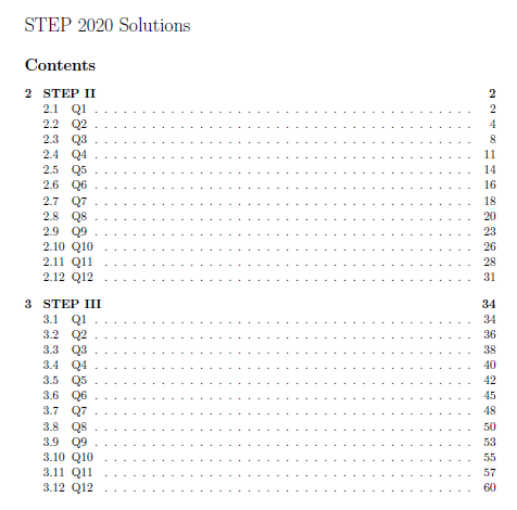 mathsaurus's tweet photo. A very generous friend has just sent me fully typed up solutions to all of the 2018, 2019 and 2020 STEP Mathematics papers which I've just put on the Mathsaurus STEP page here: https://t.co/0Uozxn6Em2 along with links to a few video solutions I've made previously. https://t.co/vmV2f4c5u8