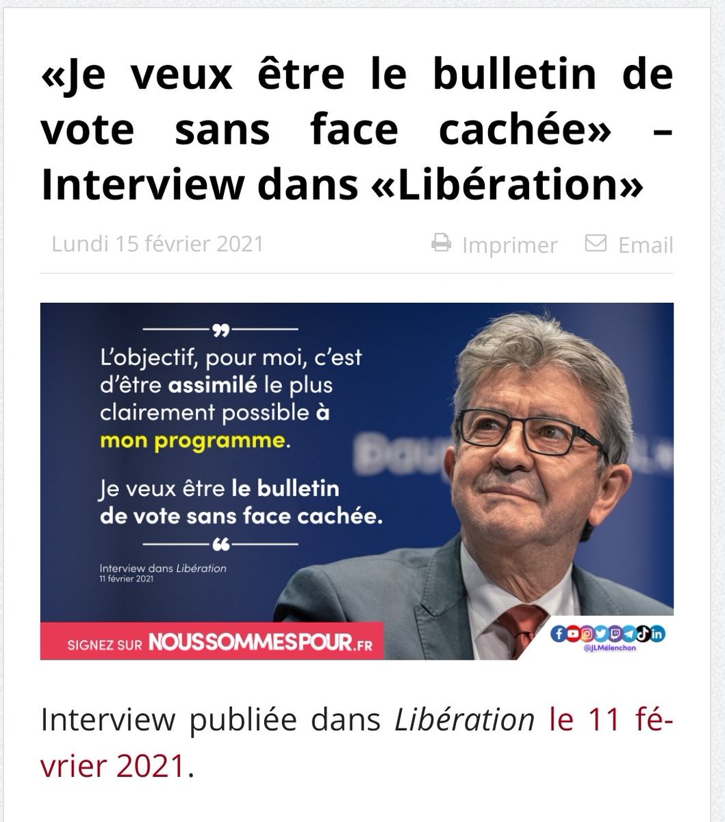 MiAldon's tweet image. 😎 #NousSommesPour un programme clair et &quot;un bulletin de vote sans face cachée.&quot;

#JLM2022 #jlmprogramme 
#LFI #presidentielle2022 
noussommespour.fr