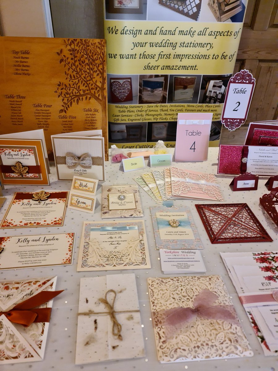 Wedding Fayre 11am-3pm lots of fabulous wedding suppliers 

#Yorkshire #weddingsuppliers 
#weddingfayre #weddingstationery