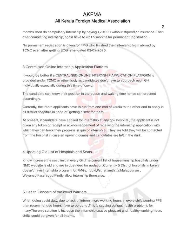 fmgindiaunited's tweet photo. #AKFMA 
120000 as Internship fees and 
35000 as provisional and Permanent registration fee.
TRAVANCORE COCHIN MEDICAL COUNCIL AND GOVERNMENT OF KERALA LOOTING FMG DOCTORS.
@vijayanpinarayi @jayalal10 @amdindia1 @cardiology08 https://t.co/p1vjwV4Zmj