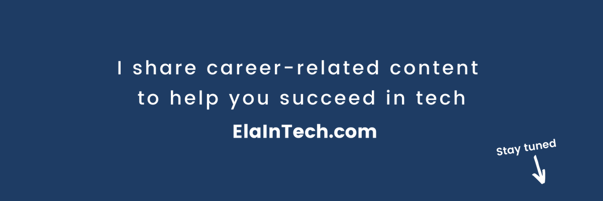 Ela Mościcka | elaintech.com tweet media