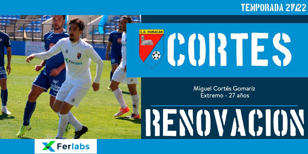 HuracanBoficial's tweet photo. ‼️OFICIAL | RENOVACIÓN‼️

Miguel Cortés Gomariz "Cortés"

🏃🏽‍♂️POSICIÓN: Extremo.

¡El héroe del ascenso continúa con nosotros, a seguir creciendo!  🏠🌪️

🔴🧄🔵 https://t.co/YxiBqyQWJU