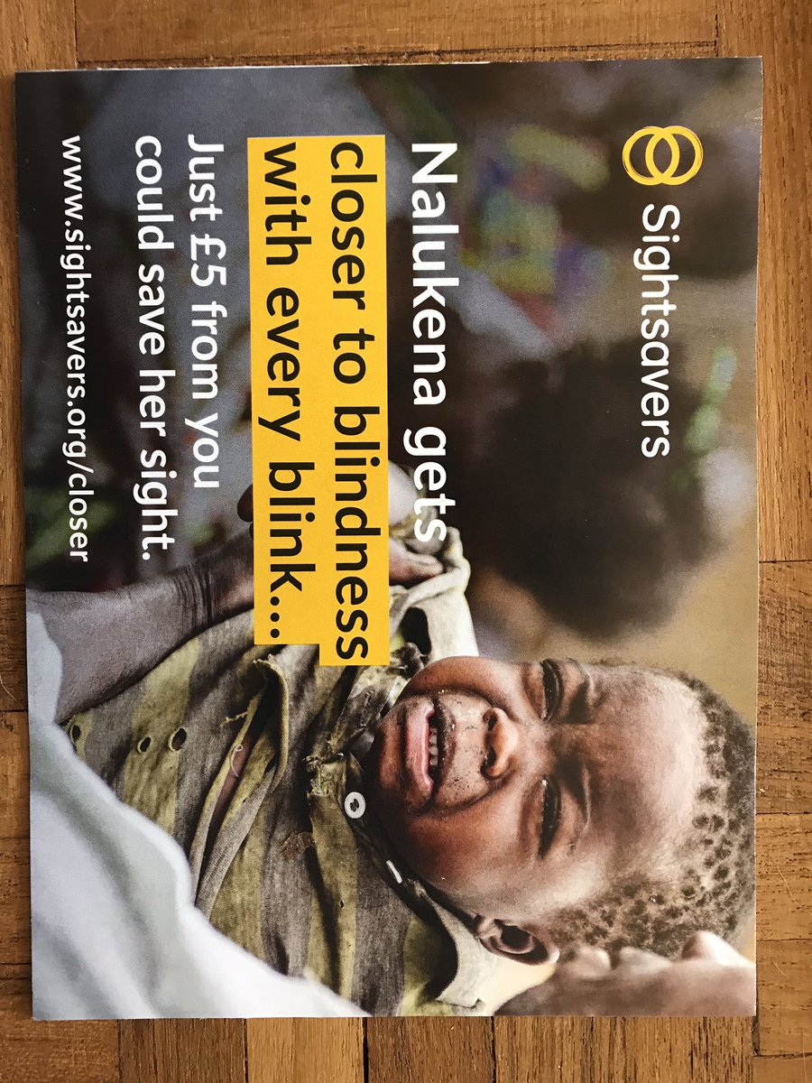 socialmedia4D's tweet photo. I suggest that @Sightsavers read the brilliant PhD theses by @ed_ade1 to understand the long term damage of this type of imagery!!! #devpix @DavidLammy https://t.co/UtEggxQA9o