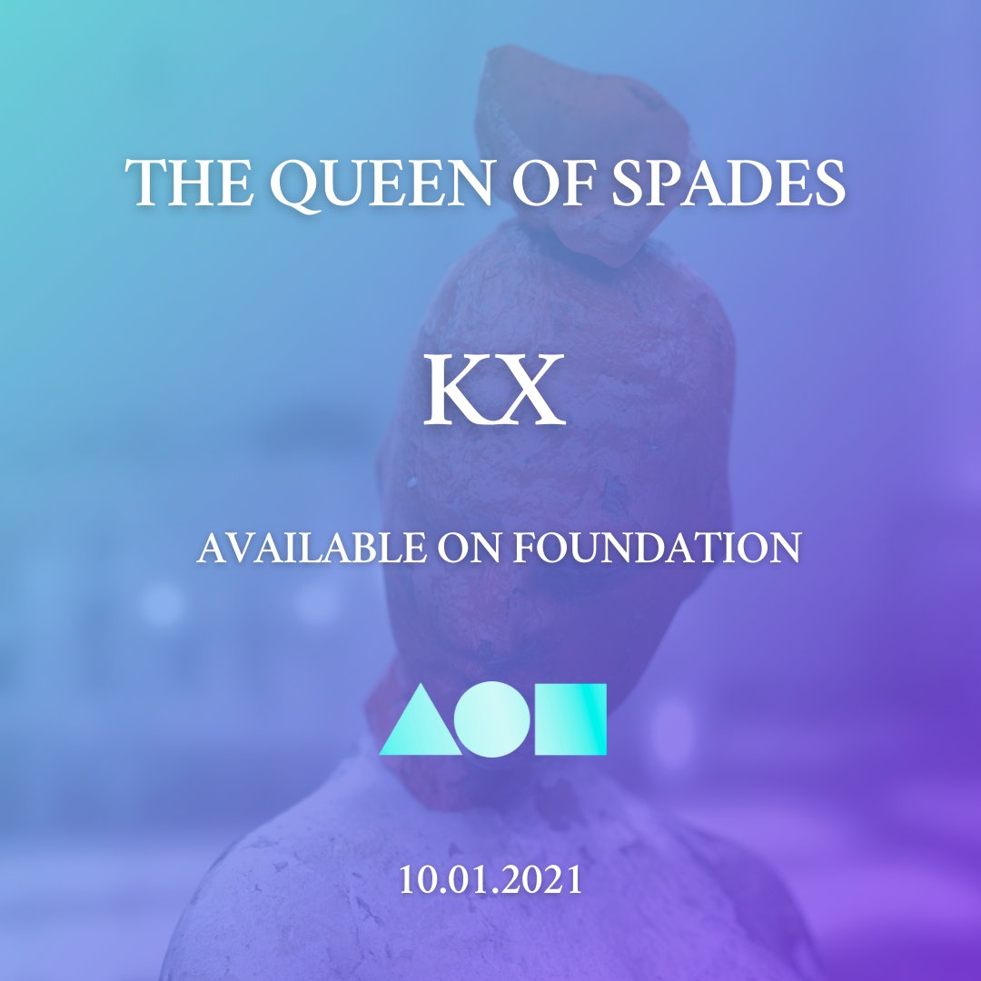 The Queen of Spades - is now available on <a href="/withfoundation/">WITH Foundation</a>. 
Reserve price - 0.25 ETH
foundation.app/@Kx_F/the-quee…
The Queen of Spades as a household name, which is, as the embodiment of cunning, passion in the game.

I will be glad to your RT 
#nftcollector