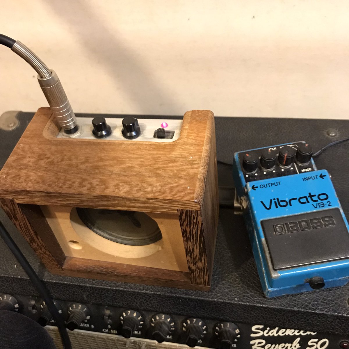 自作ギターアンプ